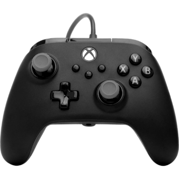 PowerA Advantage+, Xbox Series X|S, Xbox One, PC, Twist Thumbstick, Hall Effekt, Fekete, Vezetékes kontroller