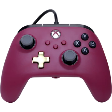 PowerA Advantage+, Xbox Series X|S, Xbox One, PC, Twist Thumbstick, Hall Effekt, Ruby, Vezetékes kontroller