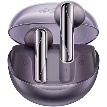 QCY AilyBuds Clear, ENC Crystal, Hi-Res, Bluetooth, Vízálló, Lila, Vezeték nélküli fülhallgató