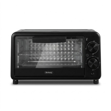 Rosberg R51441C, 800 W, 9 l, 100-230 °C, kov, čierna, elektrická rúra