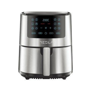 Tesla AF501BX, Air fryer, 5 l, 1300 W, 60-200 C, Black-Inox, teplovzdušná rúra