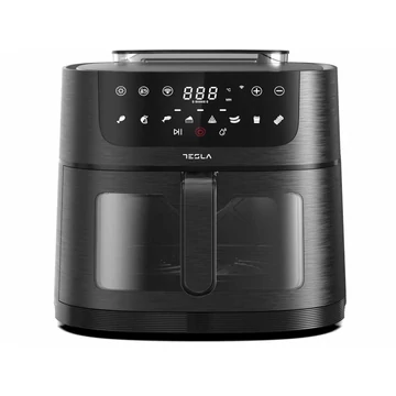 Tesla AF810BGW, Air fryer, 8 L, 1800W, 80-200 C, 8 programe, Negru, Cuptor cu aer cald