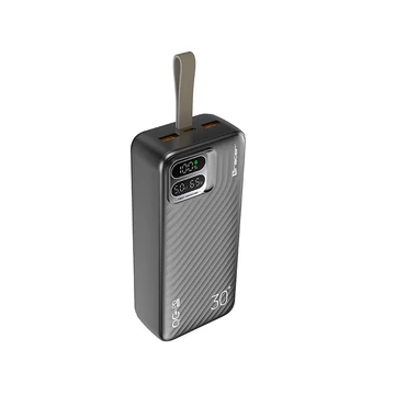 Tracer Blaze, 30 000 mAh, PD 65W, Quick Charge 3.0, USB Type-C, čierna, prenosná batéria