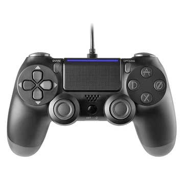 Tracer Shogun Pro, GameZone, PlayStation 4, PlayStation 3, PC, čierny, káblový ovládač