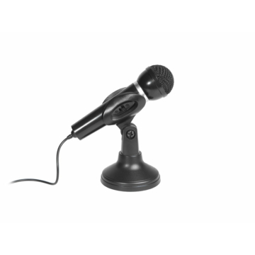 Tracer Studio, Omni-directional, Zajszűrő, Jack 3.5mm, Fekete, Streaming mikrofon