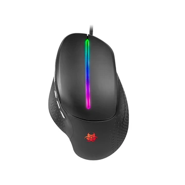 Tracer Snail, GameZone, 6400 DPI, RGB podsvietenie, USB, optická, čierna, káblová myš