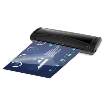 Tracer TRL-A3, A3, 30 cm/perc, Hideg-meleg, Kioldó funkció, Fekete, Laminálógép + A3, 75 mic, lamináló fólia, Bundle csomag