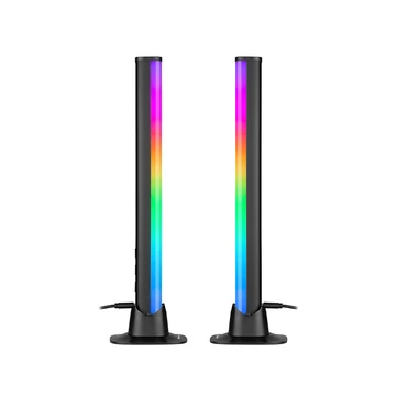 Tracer Ambience, Smart Desk, 5 W, 10 világítási mód, USB, Bluetooth 5.0, RGB világítás, Fekete, Gamer, Asztali lámpa