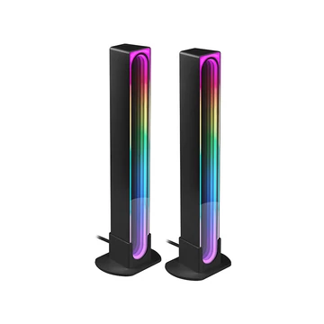 Tracer Ambience, Smart Vibe, 5 W, Wi-Fi, Bluetooth 5.0, RGB világítás, Fekete, Gamer, Asztali lámpa szett