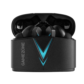 Tracer T6 Pro, GameZone, TWS, Bluetooth, USB-C, čierno-strieborné, bezdrôtové, slúchadlá s mikrofónom