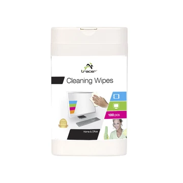 Pachet de cârpă de curățare, Tracer Cleaning Wipes, LCD, TFT, (100 buc)