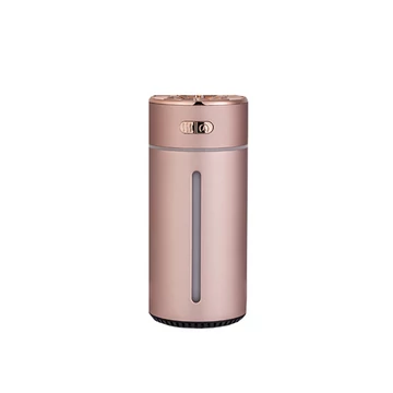 XO HF09, 300 ml, RGB light, 800 mAh, Ružový, Bezdrôtový, Zvlhčovač