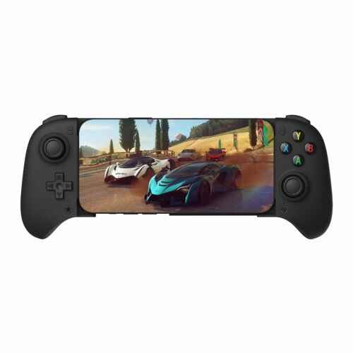 8BitDo Ultimate Mobile, iOS, Android, tvOS, 100-170 mm, Hall Effect, Bluetooth, Černá, Bezdrátový ovladač