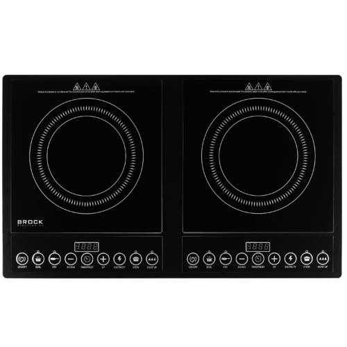 Brock HP 4013, 4000 W, 2 zóny, 80 – 270 ℃, keramická, prenosná, indukčná varná doska