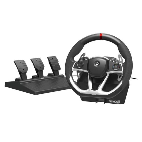 Závodný volant Hori Force Feedback DLX, Xbox Series X|S, Xbox One, čierny, súprava volantu