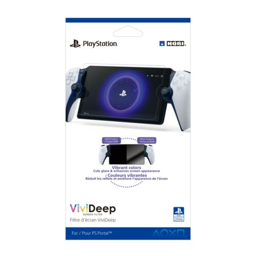 Hori ViviDeep Screen Filter, PlayStation Portal, Odolný proti mastnote, Ochranná fólia na displej konzoly