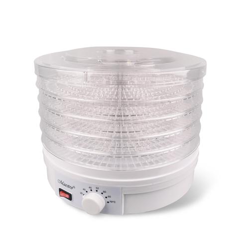 Maestro MR-765, 245 W, 5 tácok, 7 programov, Biela, Kuchynská sušička