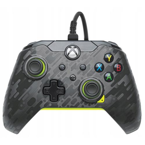 PDP Wired, Xbox Series X|S, Xbox One, PC, Electric Carbon, Wired Controller