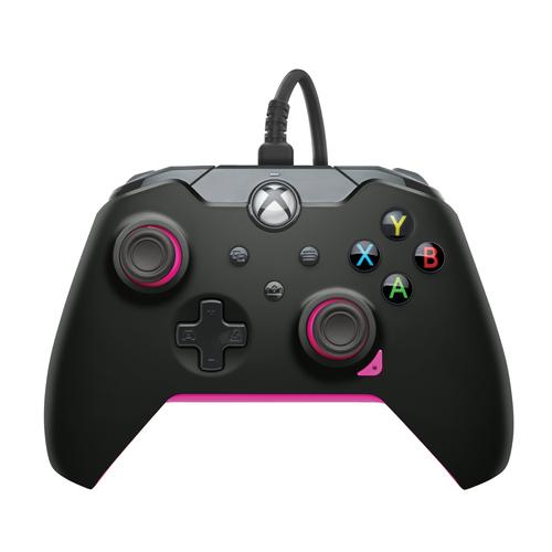 PDP Wired, Xbox Series X|S, Xbox One, PC, Fuse Black, Wired Controller