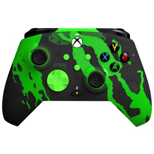 PDP Rematch Glow, Advanced, Xbox Series X|S, Xbox One, PC, Jolt Green, Glow in the Dark, káblový ovládač