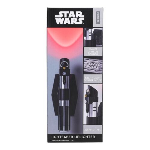 Paladone Lightsaber Uplighter, Star Wars: Svetelný meč Lorda Vadera, 25 cm, na batérie, nočné svetlo