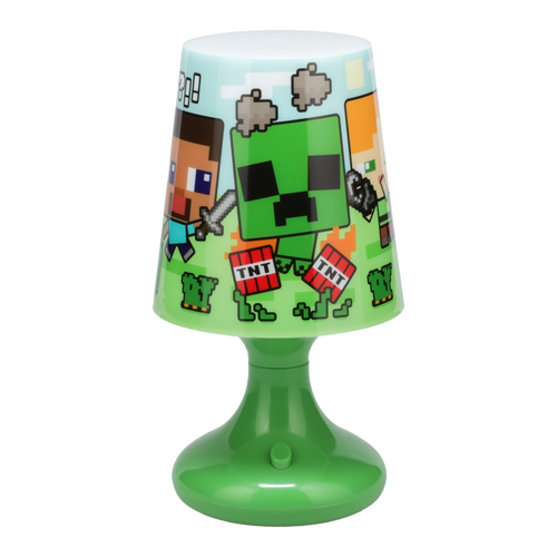 Paladone Lamp, Minecraft, Official, Meniace sa farby, Na batérie, Nočné svetlo