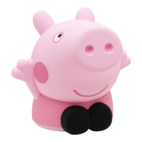 Silikónové nočné svetlo Paladone, Prasiatko Peppa, licencované, 15 cm, nabíjateľné, USB, silikónové