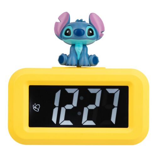 Budík Paladone Mini Icon, Disney - Stitch, 8,8 cm, batéria (AAA), digitálny budík