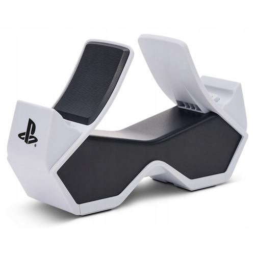 PowerA Twin Charging Station, PlayStation 5, DualSense, Black-White, Controller Charging Station