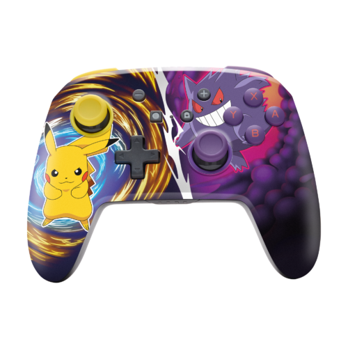 PowerA Enhanced Wireless, Nintendo Switch/Lite/OLED, Pokémon: Pikcahu vs Gengar, Bezdrátový ovladač