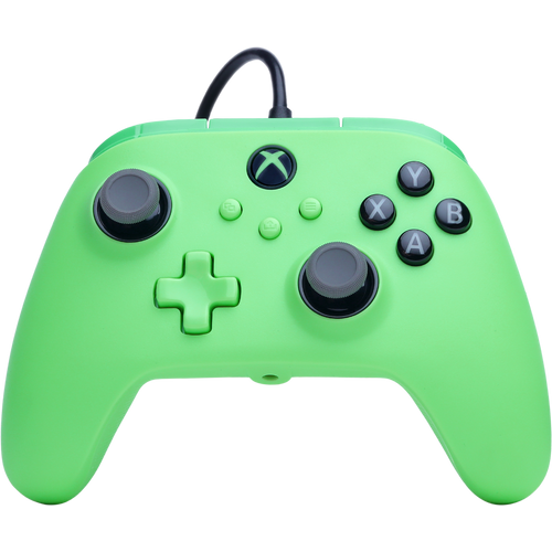 PowerA Advantage+, Xbox Series X|S, Xbox One, PC, Twist Thumbstick, Hall Effect, Green Meadow, káblový ovládač