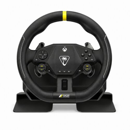Turtle Beach Racer, Xbox Series X|S, Xbox One, PC, RF Wireless, Čierna, Bezdrôtový volant