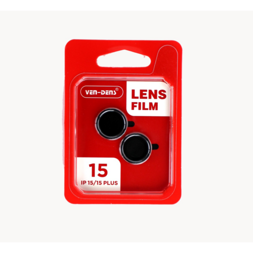 Ven-Dens LensProtector, Apple Iphone 15/15 Plus, Ochranné sklo objektívu fotoaparátu