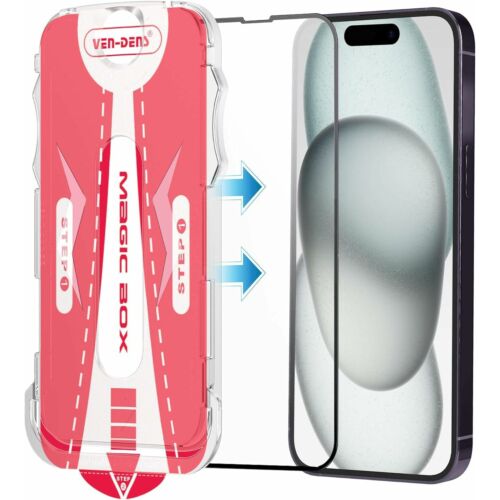 Ven-Dens MagicGlass Box, Apple Iphone 15 Pro, 0,33 mm, 9H, Tvrdené sklo, Ochranná fólia na displej