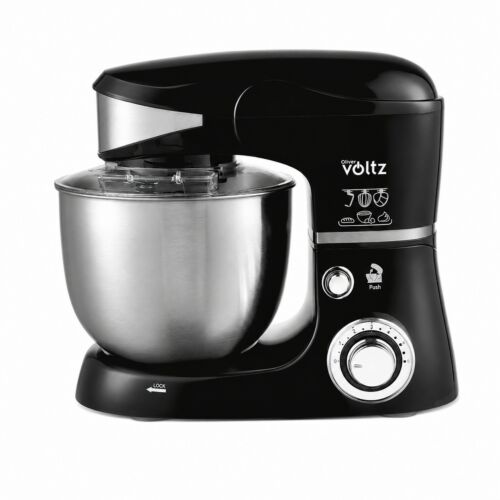 Oliver Voltz OV51115G, Planetary mixer 1600W, 5 liters, 3 stirrers, 6 speeds, LED, Black