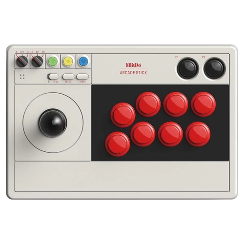 8Bitdo Arcade Stick, Nintendo Switch/Switch 2, PC, Steam, Classic Edition, Bezdrátový ovladač