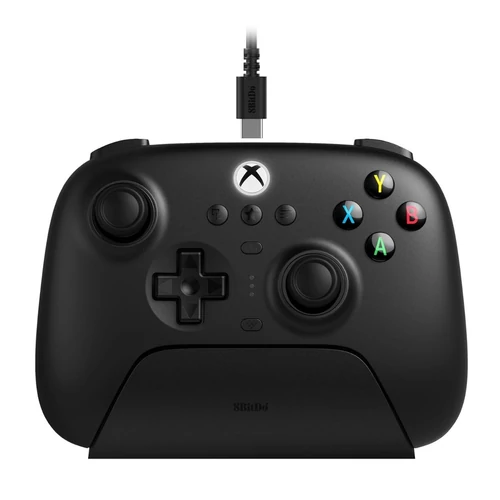 8Bitdo Ultimate 3-mode, Xbox Series X|S, Xbox One, PC, Mobil, Official, Hall-Effect, Černá, hybridní ovladač