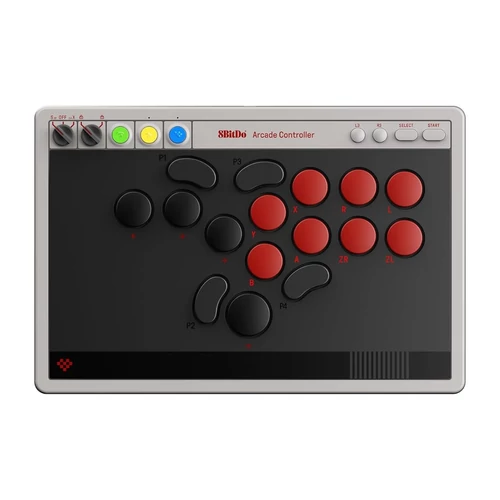 8BitDo Arcade Stick All-Button, Nintendo Switch/Switch 2, PC, Bezdrátový ovladač