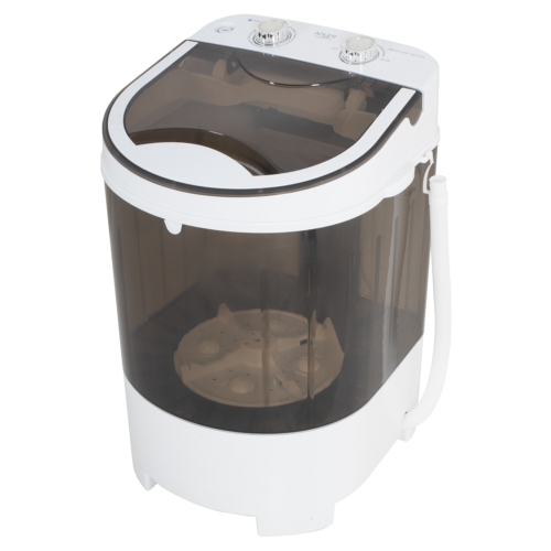 Adler AD 8056, 190W, Max 4 kg kapacitás, Időzítő, Centrifugálás, Fehér-Szürke, Mosógép