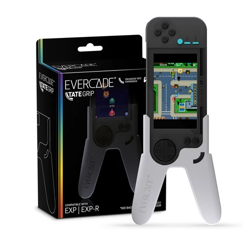 Evercade TATE Grip, EXP/EXP-R, biela, Grip na hernú konzolu