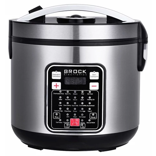 Brock MC 3203, 900 W, 5 liter, 32 program varenia, hliníkový interiér, nerezová oceľ, elektrický hrniec