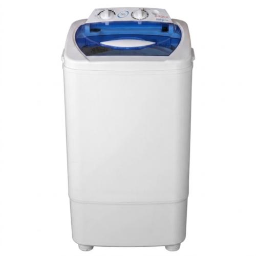 Brock WM 7001 WH, 300W, Maximálna kapacita 6,8 kg, Časovač, Biela-modrá, Práčka