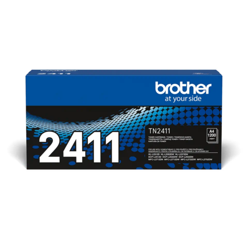 Brother TN-2411, 1200 oldal, Eredeti, Fekete, Tonerkazetta