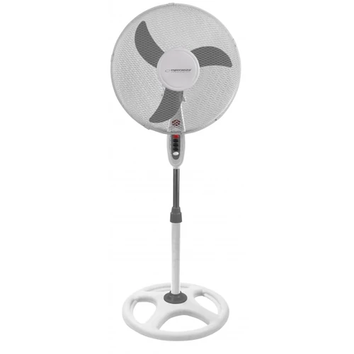 Esperanza EHF002WE, Typhoon, 50W, 40cm, 3-fokozatos, Oszcillációs, Fehér-Szürke, Álló ventilátor