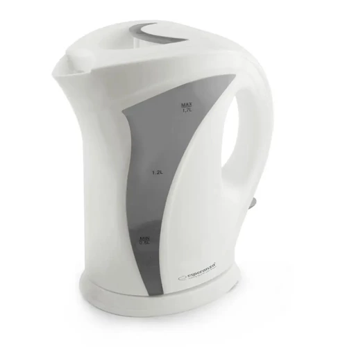 Esperanza EKK018E, Iguazu, 2200 W, 1,7 l, plast, bielo-sivá, rýchlovarná kanvica