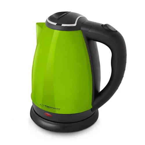 Fierbator, Esperanza EKK113G Victoria, 1800W, 1.8L, Otel inoxidabil, Verde