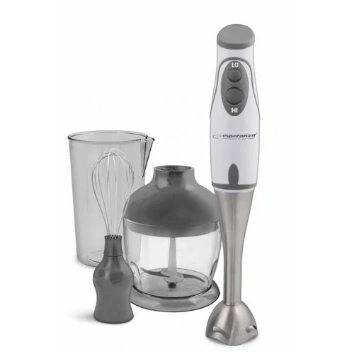 Stick blender Esperanza EKM003E PESTO 450W Oţel inoxidabil Gri-Alb