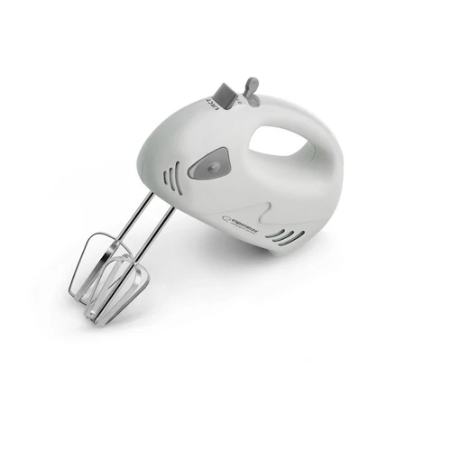 Mixer de mana Esperanza EKM007WE MUFFIN, 150W, 7-viteze, Alb-Gri