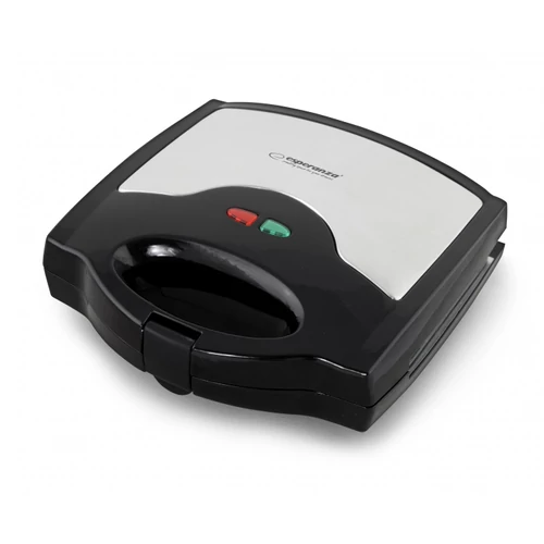 Esperanza EKT005, Muffuletta, 3in1, 700W, Hőszigetelt, Tapadásmentes, Fekete, Szendvicssütő