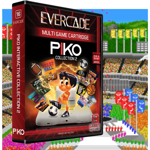 Evercade #16, Piko Interactive Collection 2, 13v1, Retro, Multi Game, Herný softvérový balík